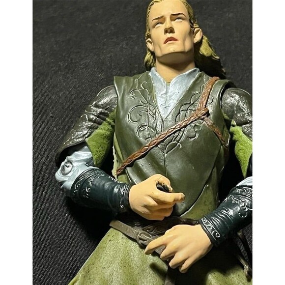 Lord of the Rings Legolas Rohan Armor Action Figure Toy Biz - Picture 2 of 7